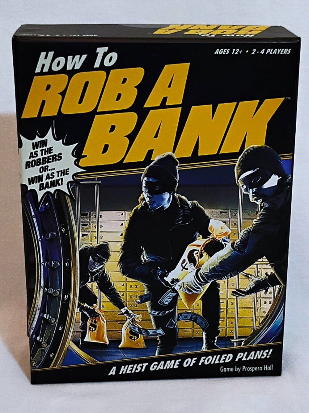How to Rob a Bank Game A Heist Game of Foiled Plans 2-4 Players Age 12+ NEW